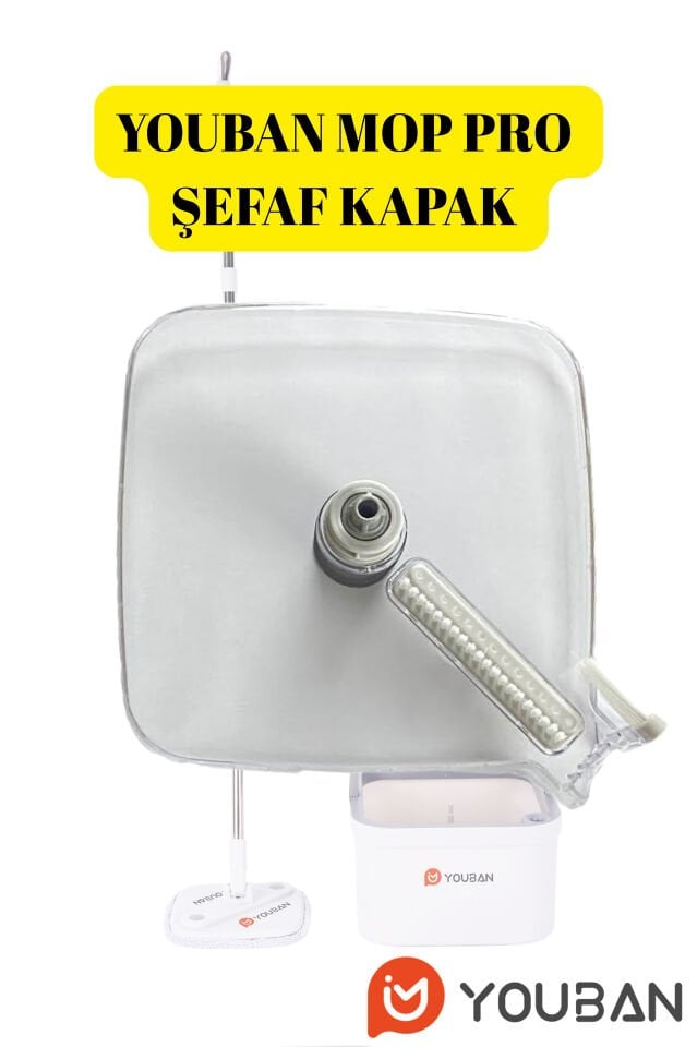 YOUBAN Mop Pro Mop Şefaf Kapak