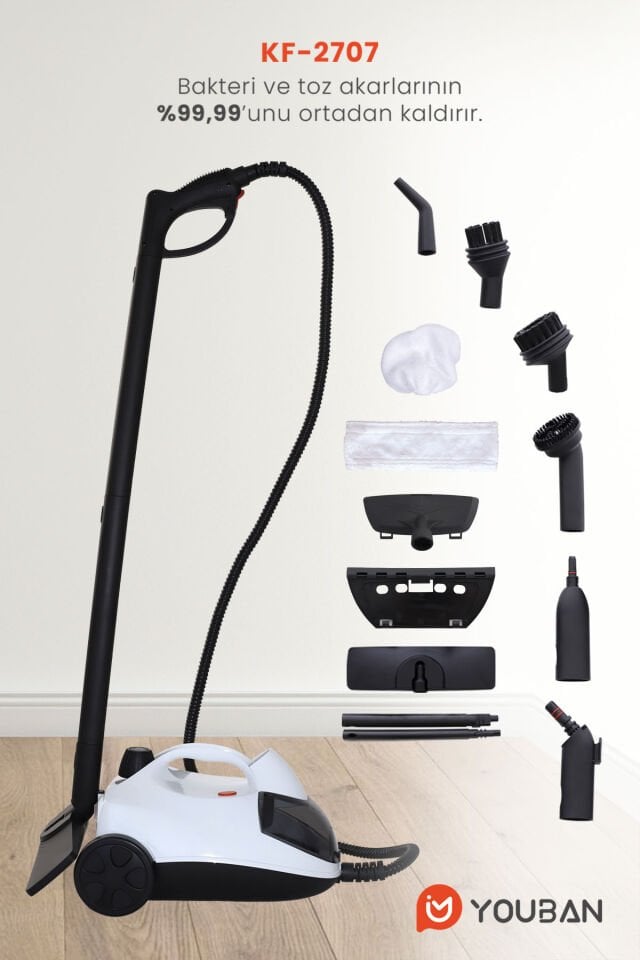 YOUBAN KF2707 Buharlı Temizlik Makinesi