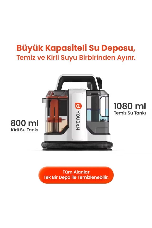 Youban Koltuk Halı Yıkama Makinesi