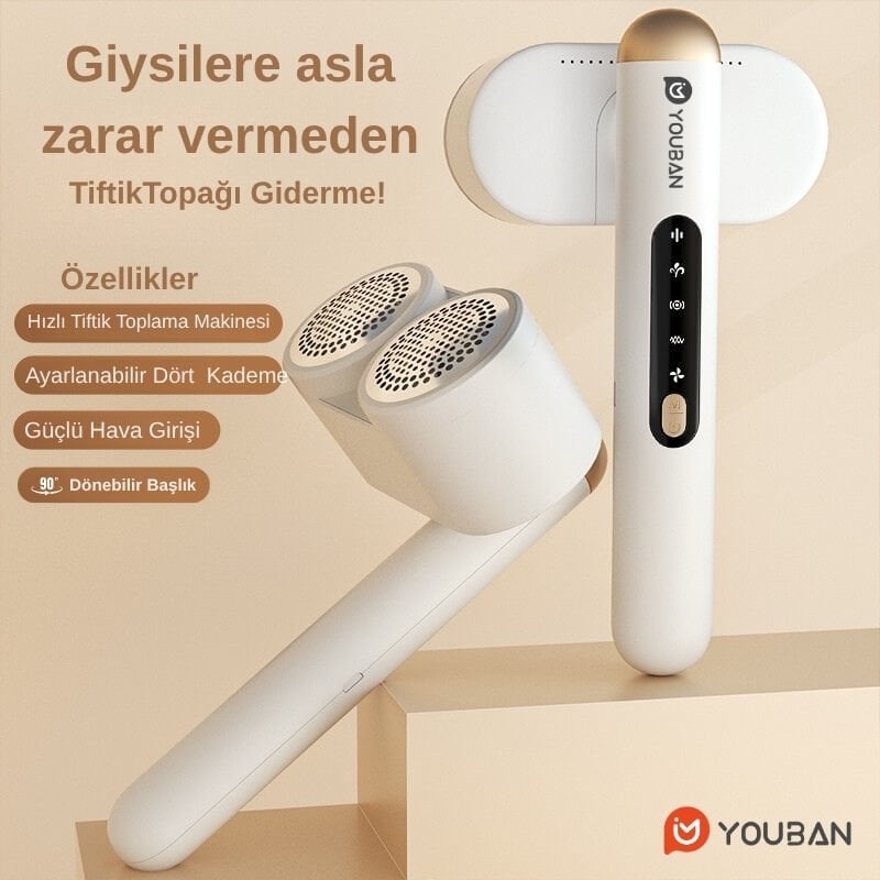 Jet Multi Şarjlı Tüy ve Tiftik Toplama Temizleme Makinesi