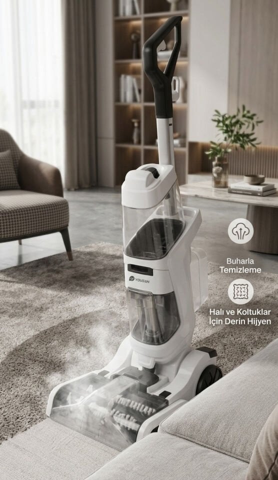 K12 PLUS Steamix Buharlı Halı Ve Koltuk Yıkama Makinesi